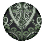 Aotearoa Ngati Awa Spare Tire Cover Maori Tribal Pattern