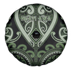Aotearoa Ngati Awa Spare Tire Cover Maori Tribal Pattern