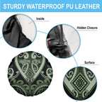 Aotearoa Ngati Awa Spare Tire Cover Maori Tribal Pattern