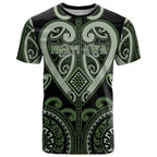 Custom Aotearoa Ngati Awa T Shirt Maori Tribal Pattern