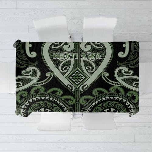 Aotearoa Ngati Awa Tablecloth Maori Tribal Pattern