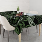 Aotearoa Ngati Awa Tablecloth Maori Tribal Pattern