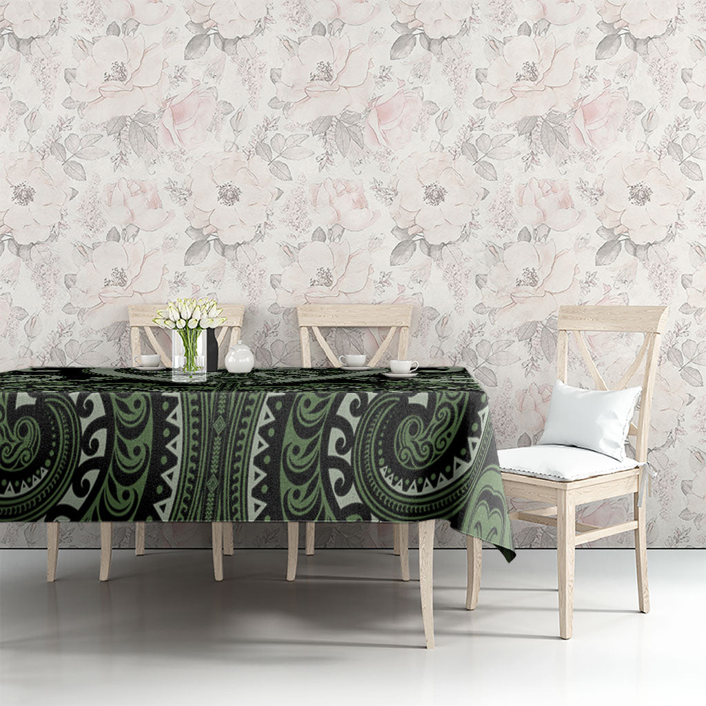 Aotearoa Ngati Awa Tablecloth Maori Tribal Pattern
