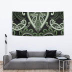 Aotearoa Ngati Awa Tapestry Maori Tribal Pattern
