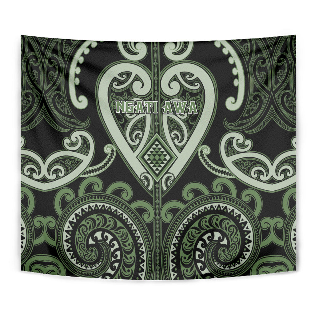Aotearoa Ngati Awa Tapestry Maori Tribal Pattern