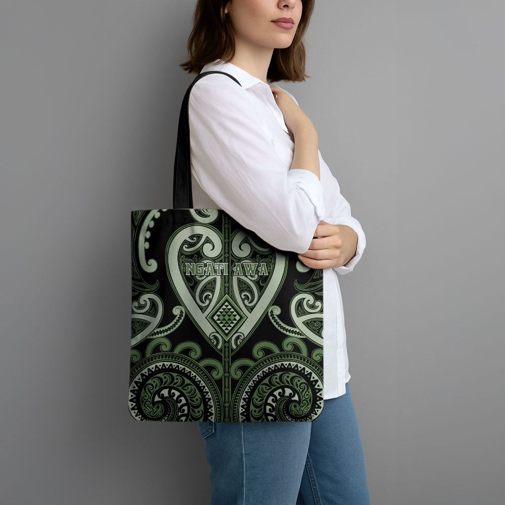Aotearoa Ngati Awa Tote Bag Maori Tribal Pattern