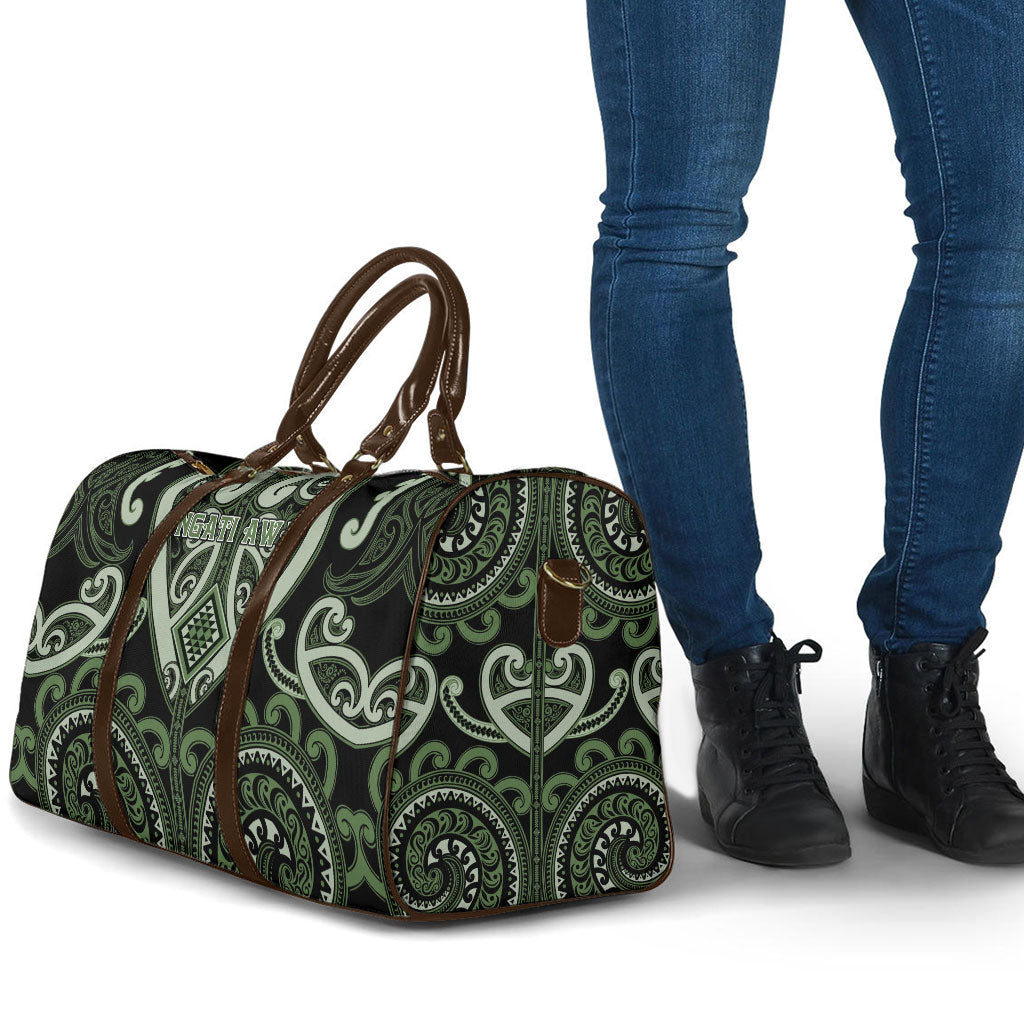 Aotearoa Ngati Awa Travel Bag Maori Tribal Pattern