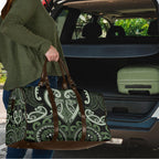 Aotearoa Ngati Awa Travel Bag Maori Tribal Pattern