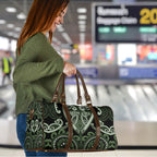 Aotearoa Ngati Awa Travel Bag Maori Tribal Pattern