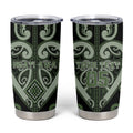 Custom Aotearoa Ngati Awa Tumbler Cup Maori Tribal Pattern
