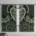 Aotearoa Ngati Awa Window Curtain Maori Tribal Pattern