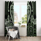 Aotearoa Ngati Awa Window Curtain Maori Tribal Pattern