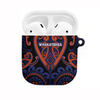 Aotearoa Whakatohea AirPods Case Maori Tribal Pattern
