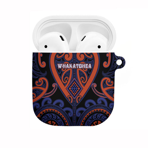 Aotearoa Whakatohea AirPods Case Maori Tribal Pattern