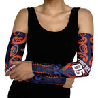 Custom Aotearoa Whakatohea Arm Sleeves Maori Tribal Pattern