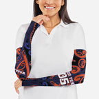 Custom Aotearoa Whakatohea Arm Sleeves Maori Tribal Pattern