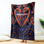 Aotearoa Whakatohea Blanket Maori Tribal Pattern