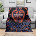 Aotearoa Whakatohea Blanket Maori Tribal Pattern