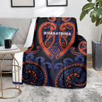 Aotearoa Whakatohea Blanket Maori Tribal Pattern