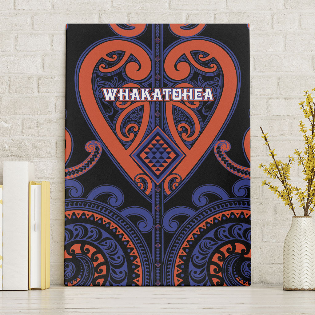 Aotearoa Whakatohea Canvas Wall Art Maori Tribal Pattern
