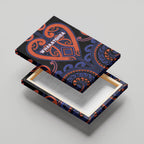 Aotearoa Whakatohea Canvas Wall Art Maori Tribal Pattern