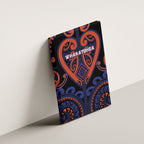 Aotearoa Whakatohea Canvas Wall Art Maori Tribal Pattern