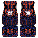 Custom Aotearoa Whakatohea Car Mats Maori Tribal Pattern