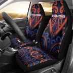 Aotearoa Whakatohea Car Seat Cover Maori Tribal Pattern