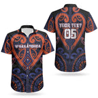 Custom Aotearoa Whakatohea Couples Matching Summer Maxi Dress and Hawaiian Shirt Maori Tribal Pattern