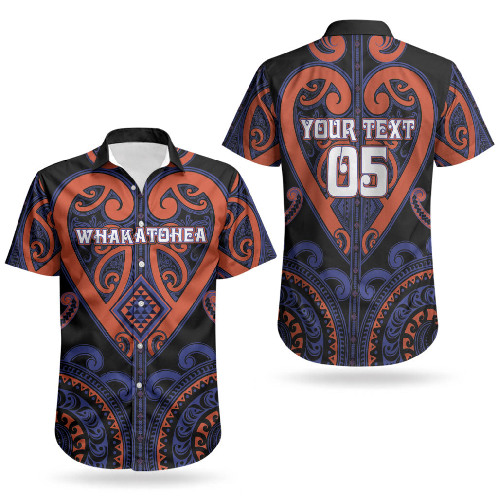 Custom Aotearoa Whakatohea Couples Matching Summer Maxi Dress and Hawaiian Shirt Maori Tribal Pattern