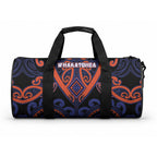 Aotearoa Whakatohea Duffle Bag Maori Tribal Pattern