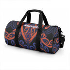 Aotearoa Whakatohea Duffle Bag Maori Tribal Pattern