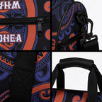 Aotearoa Whakatohea Duffle Bag Maori Tribal Pattern