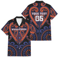 Custom Aotearoa Whakatohea Family Matching Summer Maxi Dress and Hawaiian Shirt Maori Tribal Pattern