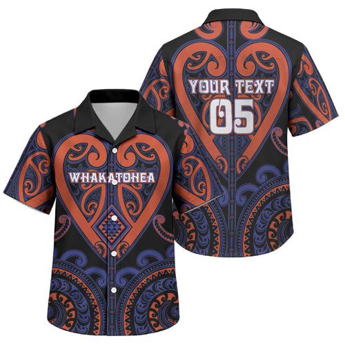 Custom Aotearoa Whakatohea Family Matching Summer Maxi Dress and Hawaiian Shirt Maori Tribal Pattern