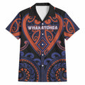 Custom Aotearoa Whakatohea Hawaiian Shirt Maori Tribal Pattern