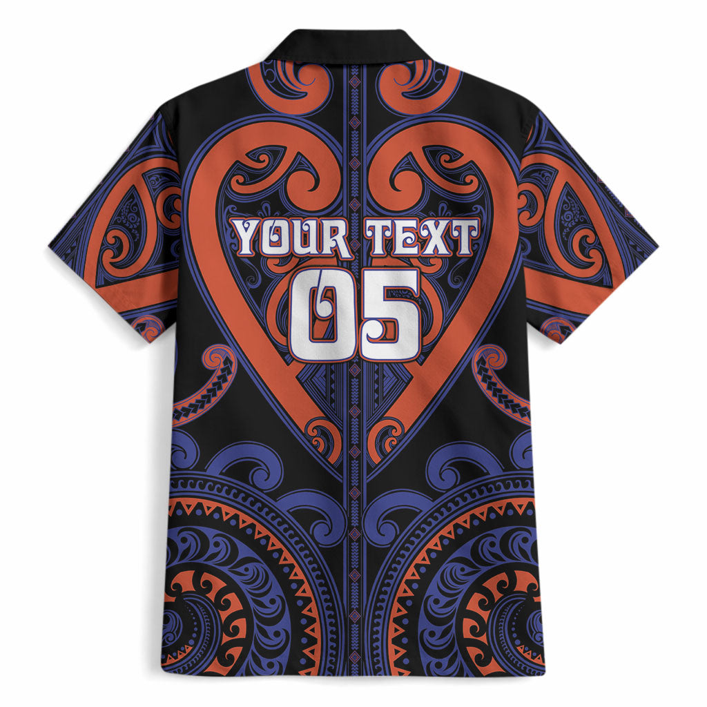 Custom Aotearoa Whakatohea Hawaiian Shirt Maori Tribal Pattern