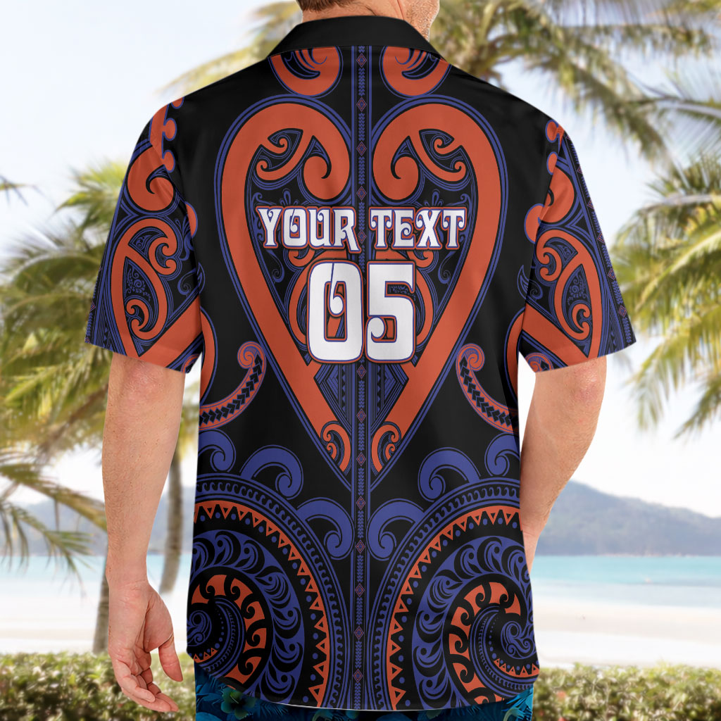 Custom Aotearoa Whakatohea Hawaiian Shirt Maori Tribal Pattern