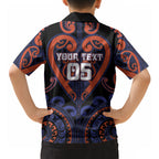Custom Aotearoa Whakatohea Hawaiian Shirt Maori Tribal Pattern