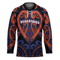 Custom Aotearoa Whakatohea Hockey Jersey Maori Tribal Pattern