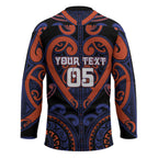 Custom Aotearoa Whakatohea Hockey Jersey Maori Tribal Pattern
