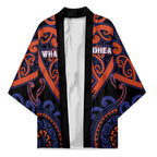 Custom Aotearoa Whakatohea Kimono Maori Tribal Pattern