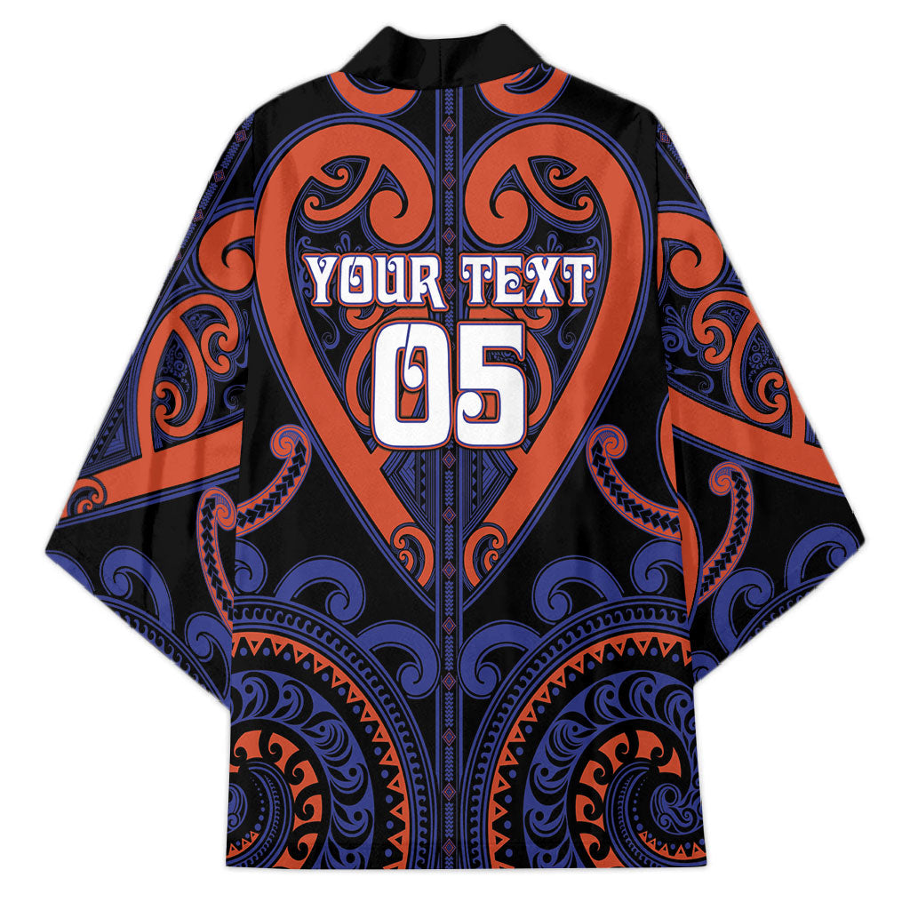 Custom Aotearoa Whakatohea Kimono Maori Tribal Pattern