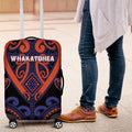 Aotearoa Whakatohea Luggage Cover Maori Tribal Pattern