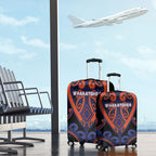 Aotearoa Whakatohea Luggage Cover Maori Tribal Pattern