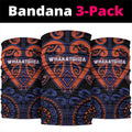 Aotearoa Whakatohea Neck Gaiter Maori Tribal Pattern