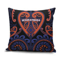 Aotearoa Whakatohea Pillow Cover Maori Tribal Pattern