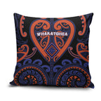 Aotearoa Whakatohea Pillow Cover Maori Tribal Pattern