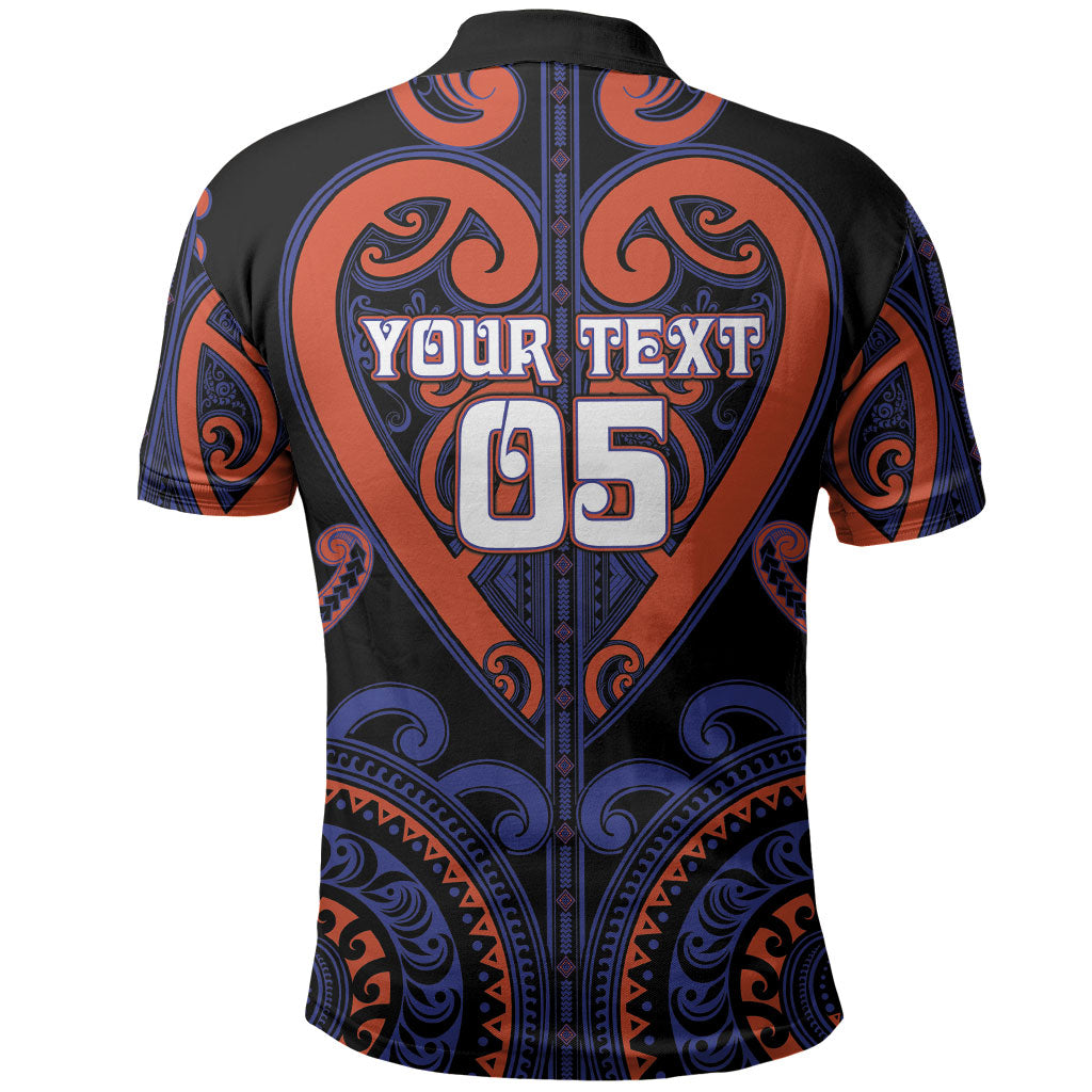 Custom Aotearoa Whakatohea Polo Shirt Maori Tribal Pattern