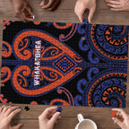 Aotearoa Whakatohea Puzzle Maori Tribal Pattern